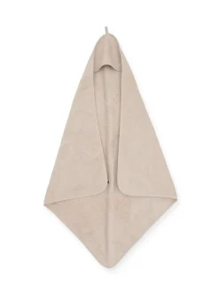 Outlet Cape de bain 75 x 75 cm Nougat éponge Textiles De Bain
