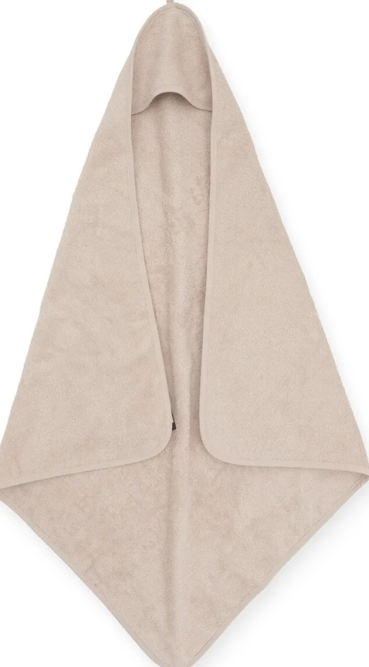 Outlet Cape de bain 75 x 75 cm Nougat éponge Textiles De Bain