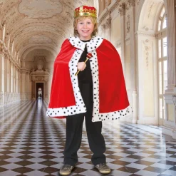 Best Cape Manteau Roi Arthur - Taille 140 Enfant Déguisements Enfants
