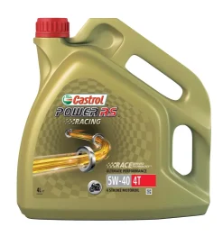 Castrol 4T 5w40 Power RS Racing 4 l Maintenance Technique Voiture