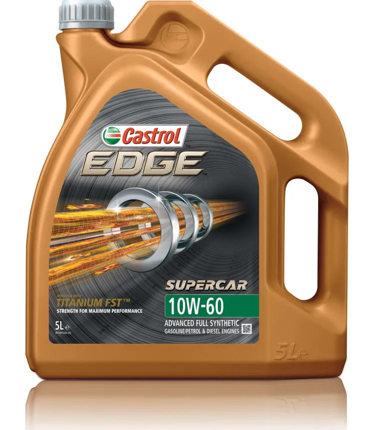 Castrol 10w60 Edge Titanium Supercar 5 l Maintenance Technique Voiture