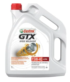 Discount 15w40 GTX High Mileage A3/B3 5 l Maintenance Technique Voiture