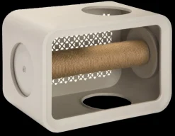 Clearance Cat cube scratch dune grey Arbre À Chat