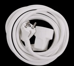 Online Câble de rallonge 5 m blanc 3 x 1,5 mm 16 A Rallonges Et Adaptateurs