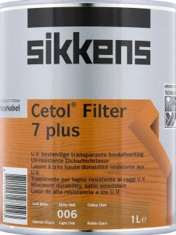 New Cetol filtre 7 plus nr 6 1 L Lasure, Huile & Vernis|Teintures, Huile Et Vernis