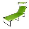 Outlet Chaise longue Cuba apple green 187x56x30 cm Bains De Soleil|Meubles De Jardin