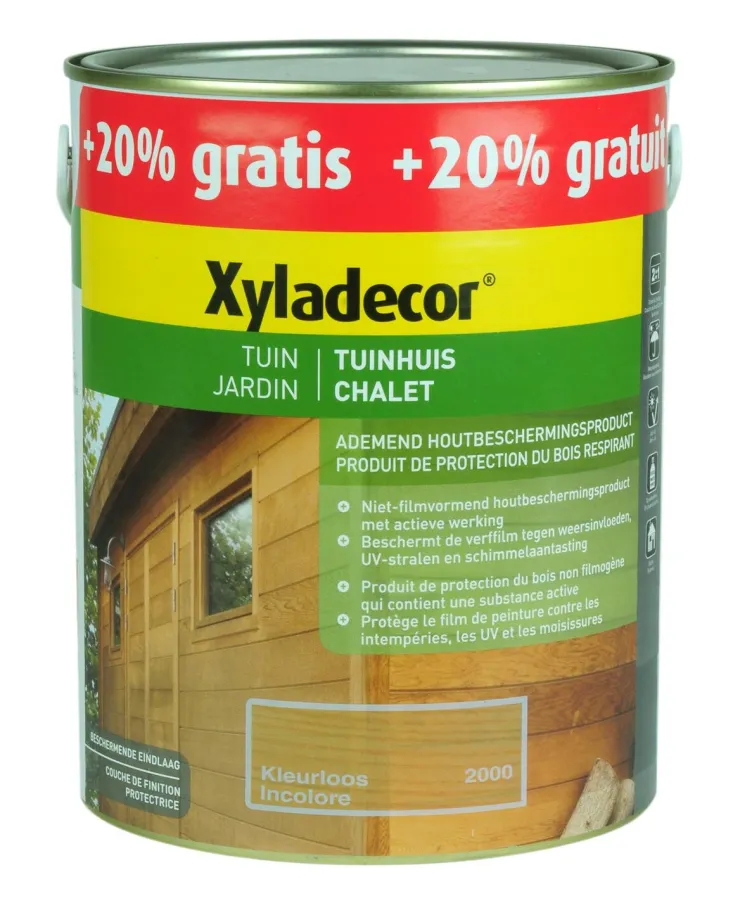 Discount Chalet incolore 2,5 + 0,5 L gratuit Lasure, Huile & Vernis|Peinture Spéciale