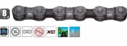 Sale Chaîne argent 5/6/7/8 vitesses Accessoires Vélo