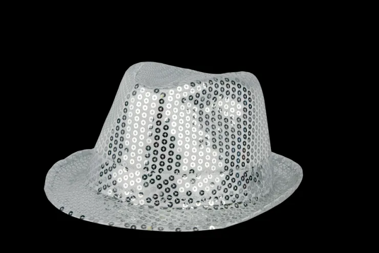 Outlet Chapeau de fête, argent Chapeaux Et Perruques|Accessoires De Fête