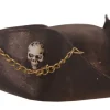 Clearance Chapeau De Pirate Silver Skul Chapeaux Et Perruques