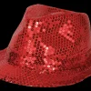 Online Chapeau funk sequin rouge Chapeaux Et Perruques|Accessoires De Fête