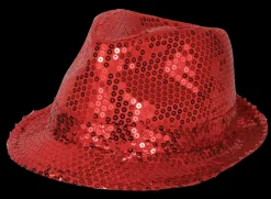 Online Chapeau funk sequin rouge Chapeaux Et Perruques|Accessoires De Fête