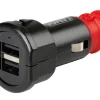 New Chargeur Universel Chargement Rapide 2x USB 2400 mA - 12/32V Accessoires