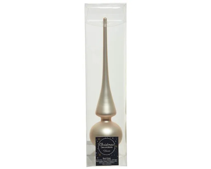 Discount Cimier Mat 26 cm Perle Décoration De Sapin