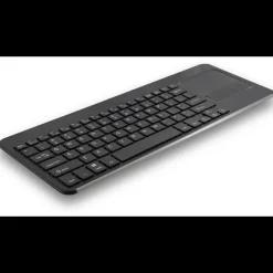 New Clavier AZERTY avec touchpad noir - EW3113 Bureautique