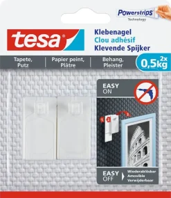 Online Clou adhésif papier peint et plâtre (2 pcs) 0,5 kg Rubans Adhésif