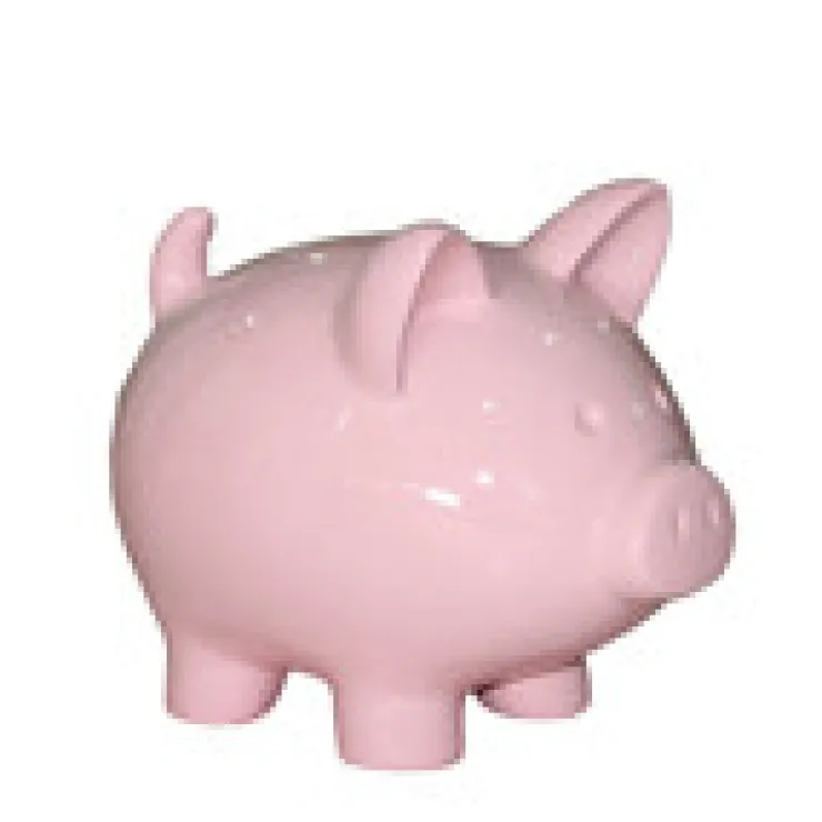 Hot Cochon décoratif gloss rose H23 Figurines|Accessoires Décoratifs