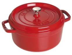 Online Cocotte ronde cérise 24 cm Casseroles Et Poêles