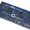 Discount Coffret tarauds et filières 40 pièces Outils De Coupe