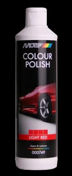 Hot Colour polish light red 500 ml Nettoyage Extérieur|Nettoyage De La Carrosserie