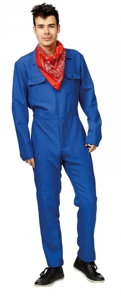 Clearance Combinaison Bleue Adultes - Taille 54 Déguisements Adultes