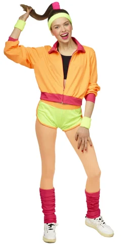 Online Combinaison Fit Girl Fluo - Taille 36 Déguisements Adultes