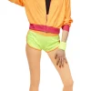 Online Combinaison Fit Girl Fluo - Taille 38 Déguisements Adultes