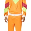 Clearance Combinaison Homme Fluo - Orange/jaune - Taille 50 Déguisements Adultes