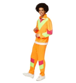 Clearance Combinaison Homme Fluo - Orange/jaune - Taille 50 Déguisements Adultes