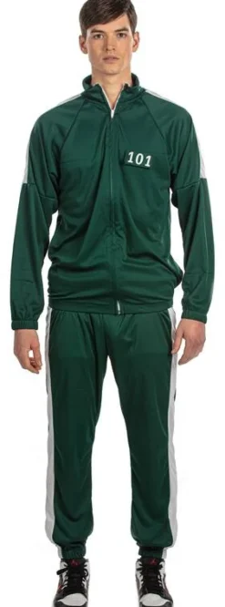 Online Combinaison Joueur Squid Game - Vert - Taille 40 Déguisements Adultes