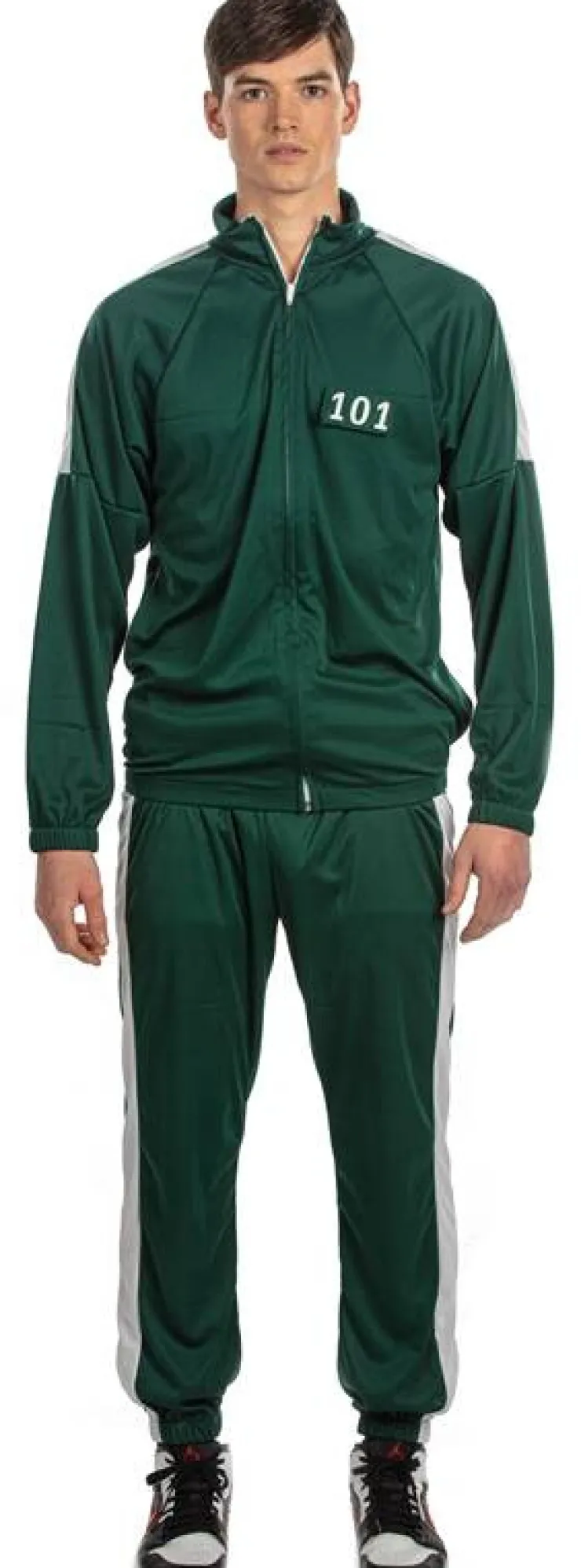 New Combinaison Joueur Squid Game - Vert - Taille 36 Déguisements Adultes