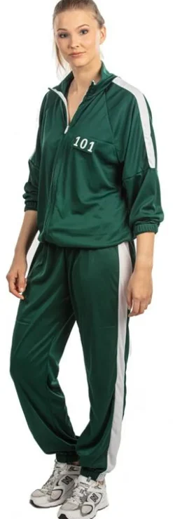 New Combinaison Joueur Squid Game - Vert - Taille 36 Déguisements Adultes