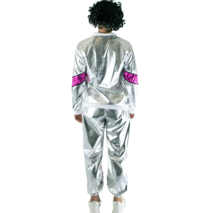 Outlet Combinaison Scarlet Sportif Femme - Argent/Violet - Taille 44/46 Déguisements Adultes