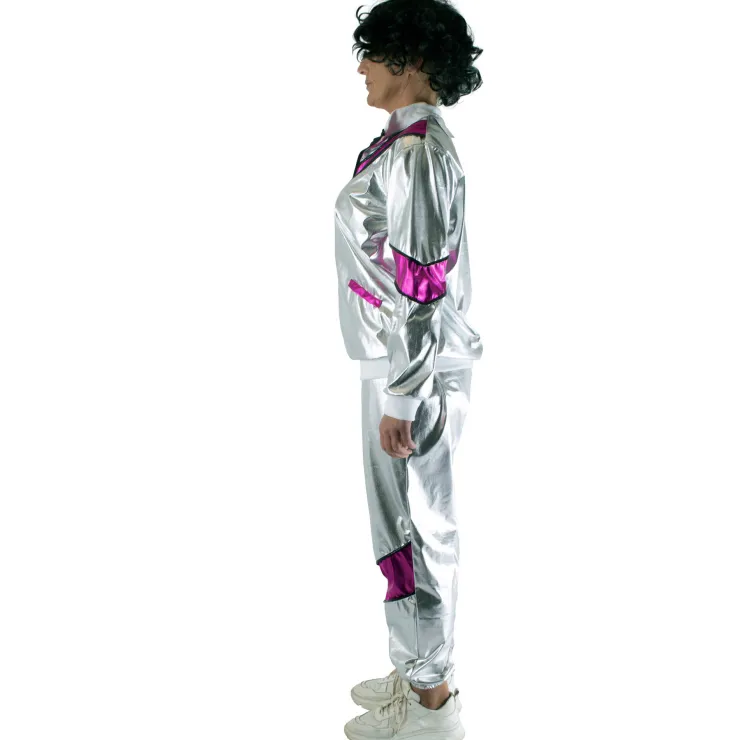 Outlet Combinaison Scarlet Sportif Femme - Argent/Violet - Taille 44/46 Déguisements Adultes