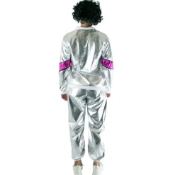 Outlet Combinaison Scarlet Sportif Femme - Argent/Violet - Taille 36/38 Déguisements Adultes