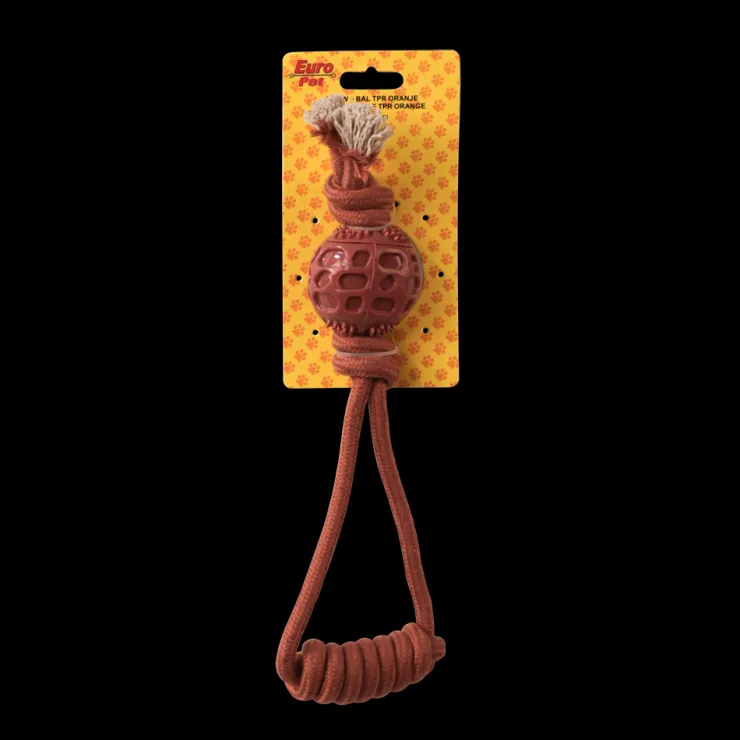 Sale Corde + balle orange 5x34 cm Jouets