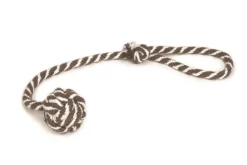 Sale Corde avec balle brun / beige 50 cm Jouets