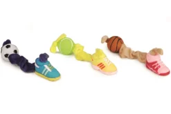 Discount Corde peluche elastique avec balle et chaussure Jouets