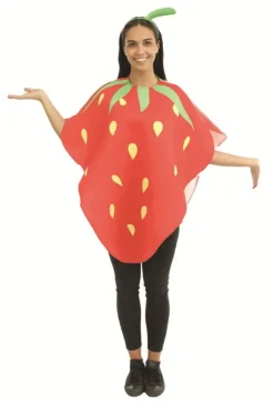 Sale Costume adulte fraise - mousse - taille unique Déguisements Adultes