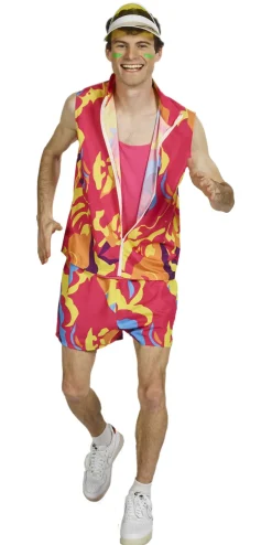 Best Costume fluo Beach Boy - Maat 52 Déguisements Adultes