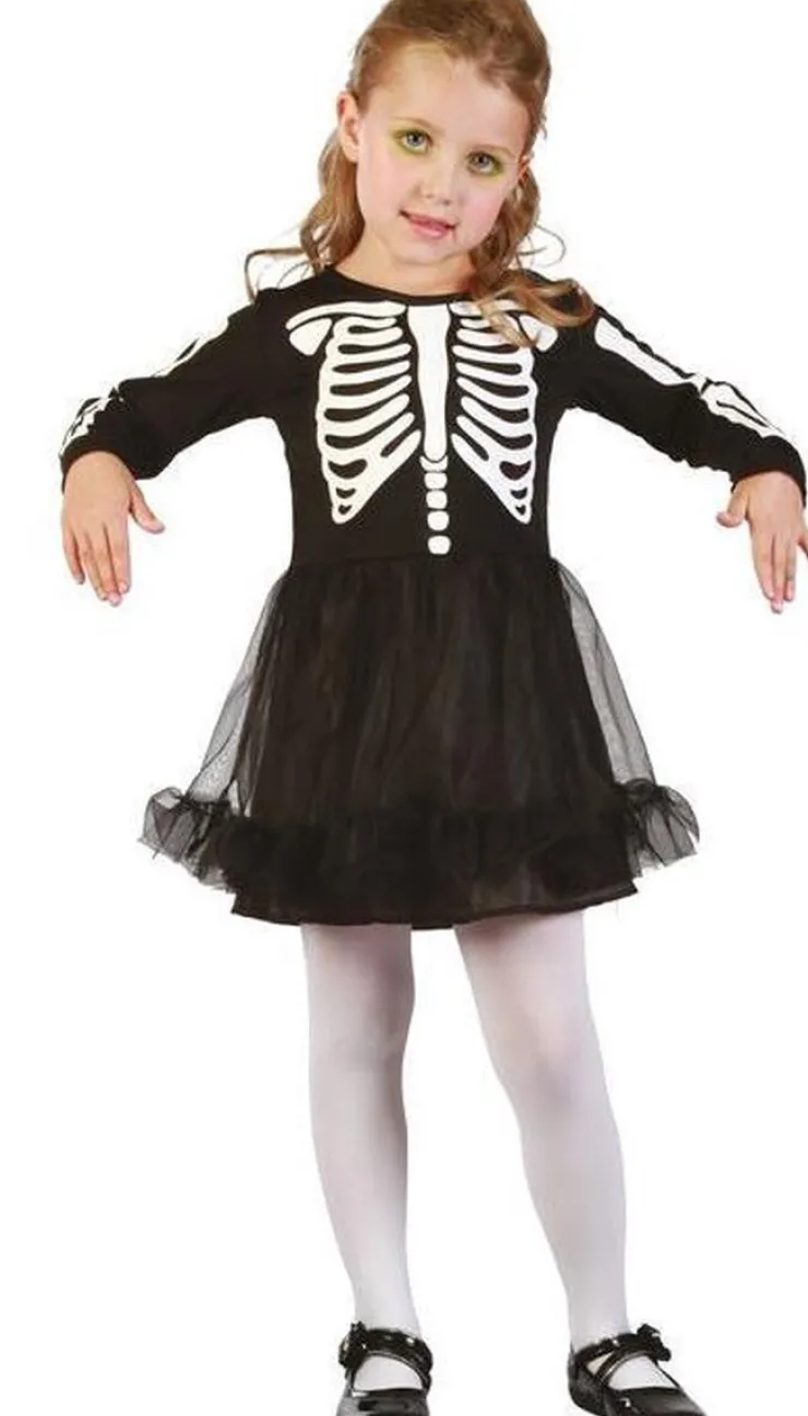 Outlet Costume squelette robe - 3-4 ans Enfant Déguisements Enfants|Déguisements