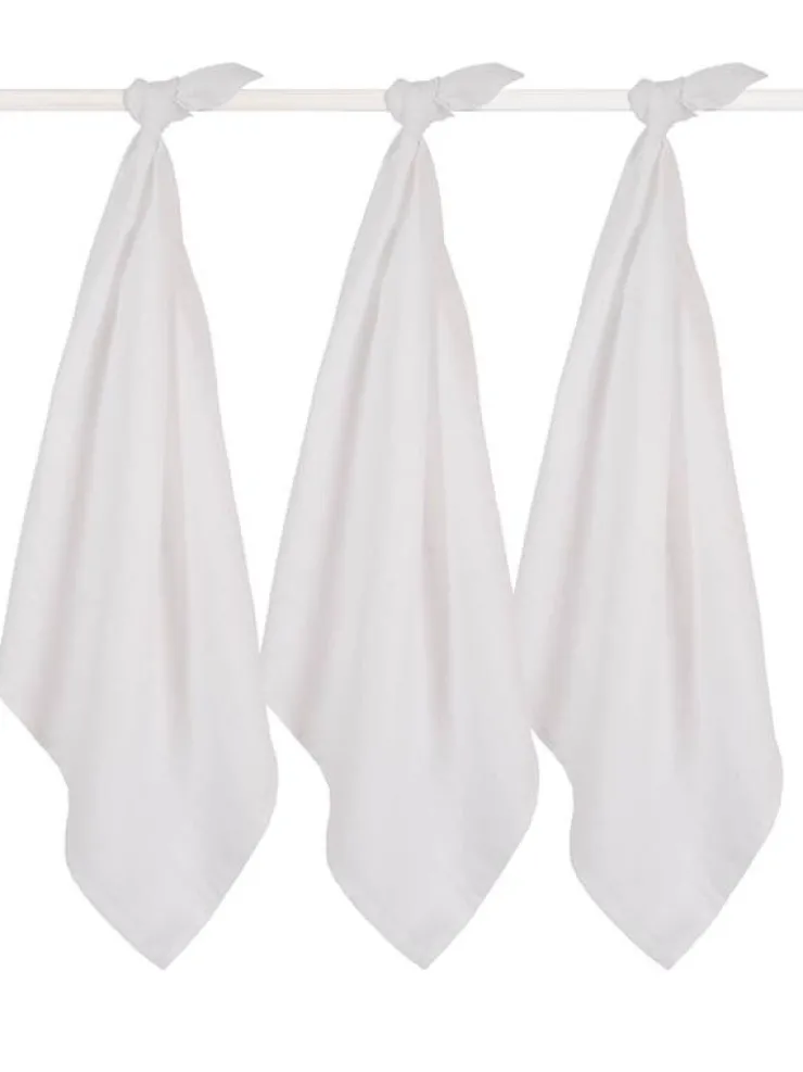 New Couches Hidrophile Small 70 x 70 cm Blanc (4 pièces) Textiles De Bain