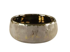 New Coupelle Theon gold 22x22x8.5 cm Décoration De Table