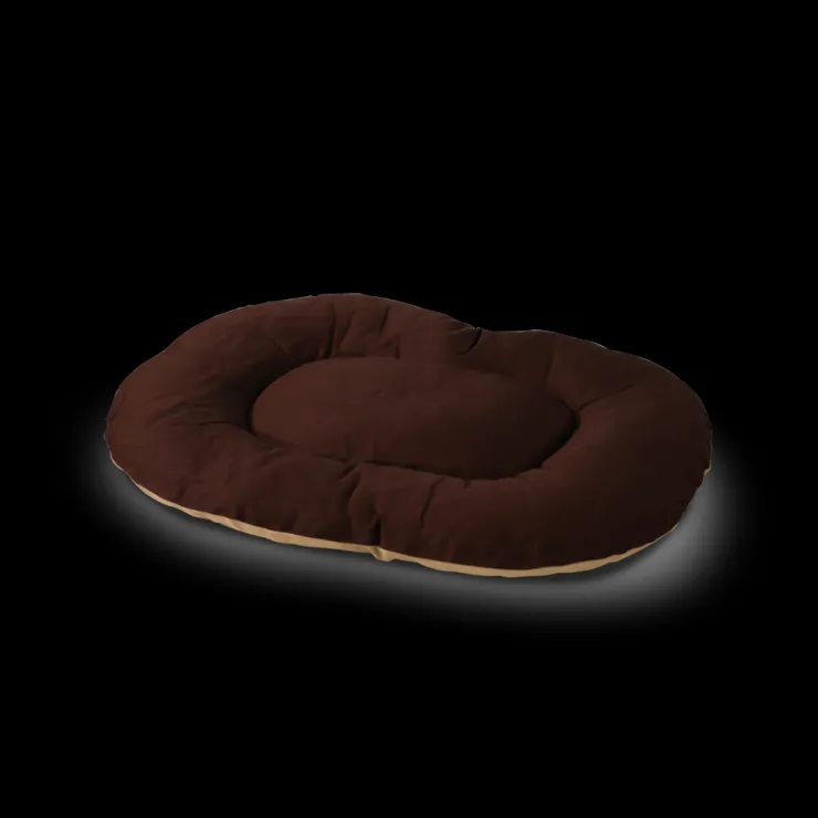 Online Coussin beige / brun 50 x 35 x 6 cm Dormir Confortablement