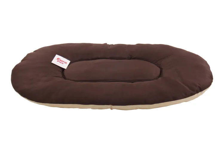 Coussin beige / brun 80 x 55 x 9 cm Dormir Confortablement