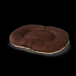 Hot Coussin beige / brun 60 x 45 x 7,5 cm Dormir Confortablement
