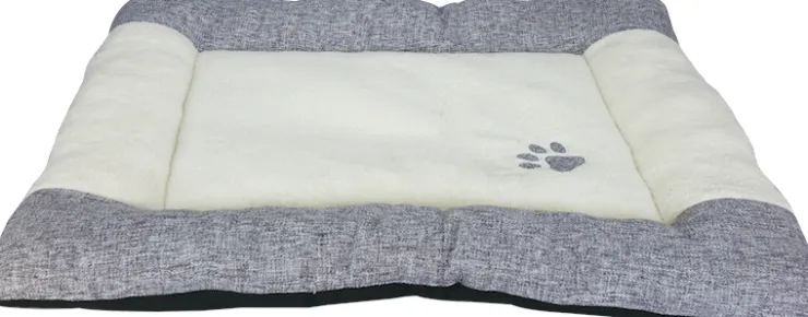 Clearance Coussin blanc/gris 108x70x5cm Dormir Confortablement