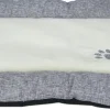 Hot Coussin blanc/gris 92x57x5cm Dormir Confortablement