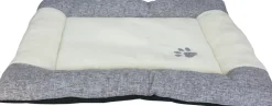 Hot Coussin blanc/gris 92x57x5cm Dormir Confortablement
