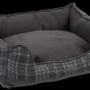 Hot Coussin Initial gris 100 x 70 cm Dormir Confortablement